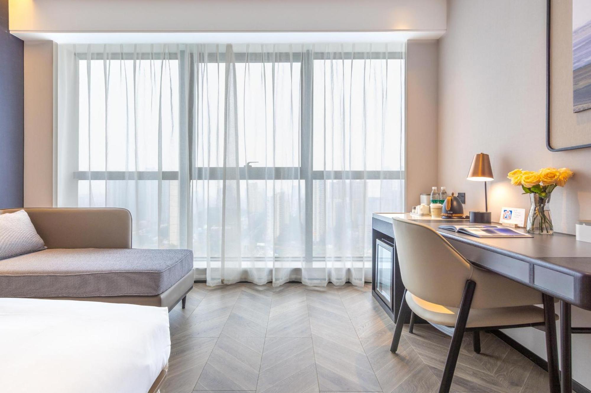 Atour Hotel Wuhan Chuhe Han Street Hongshan Plaza Εξωτερικό φωτογραφία